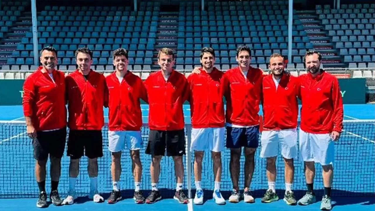 A Milli Erkek Tenis Takımı, Davis Kupası’nda Slovenya ile eşleşti
