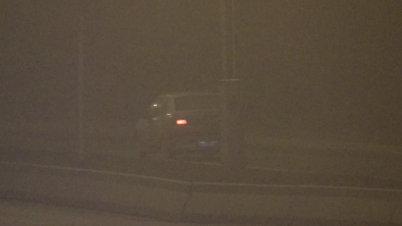 Çankırı’da sis bastırdı! Görüş mesafesi alarm seviyede