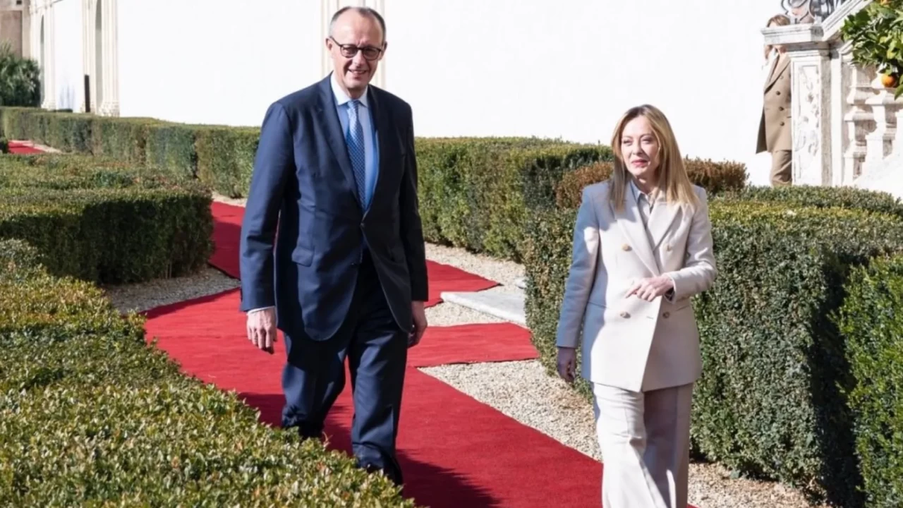 Merz ve Meloni Roma’da buluştu: 'Almanya ve İtalya hiç olmadığı kadar yakın'