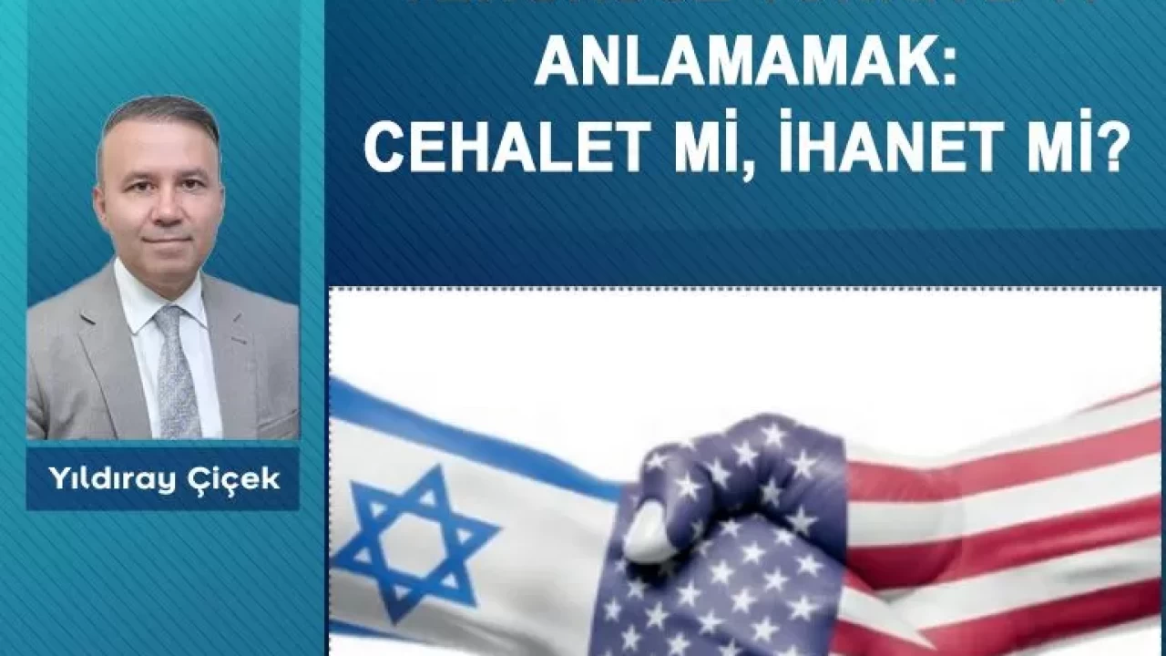 Terörsüz Türkiye'yi anlamamak: Cehalet mi, ihanet mi?