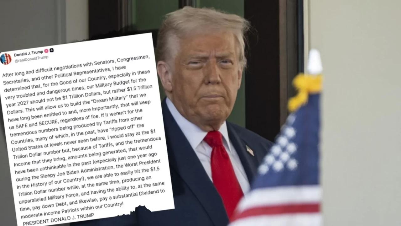 Trump’tan tarihi savunma kararı: 2027 askeri bütçesi 1,5 trilyon dolar olacak