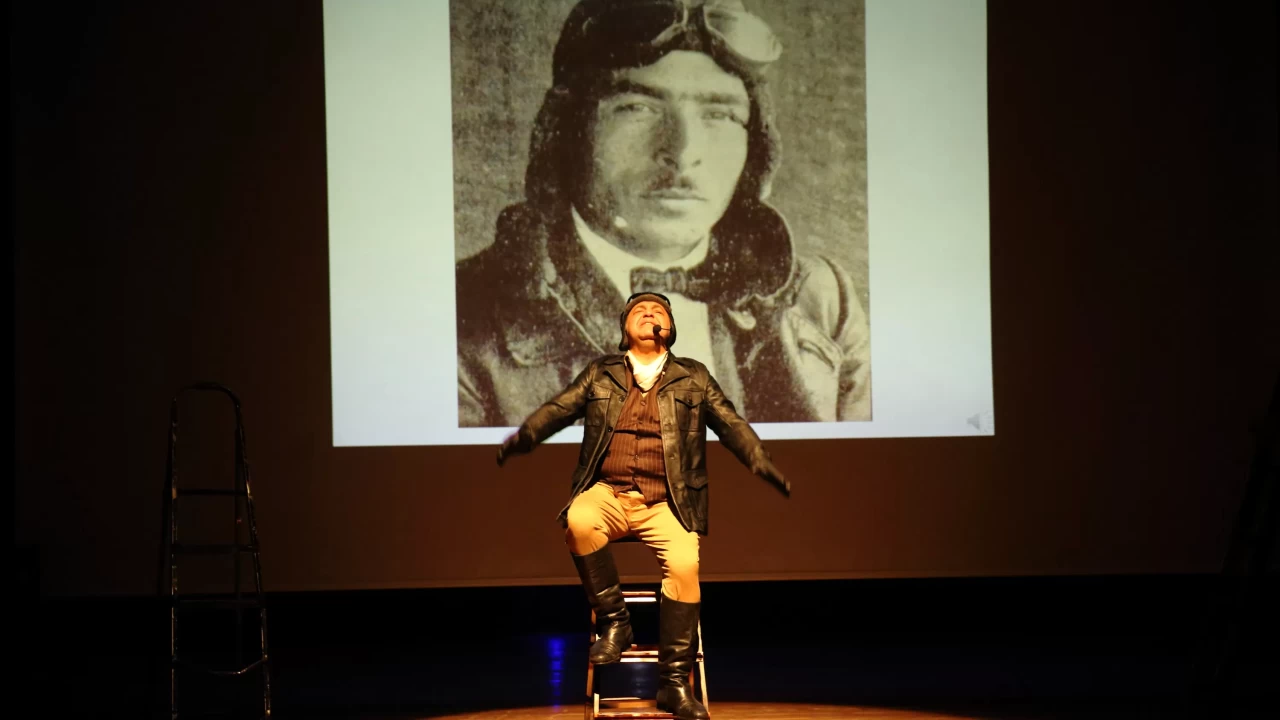 Bir Tayyareci Vecihi Hürkuş  oyunu Çorum'da sahnelendi