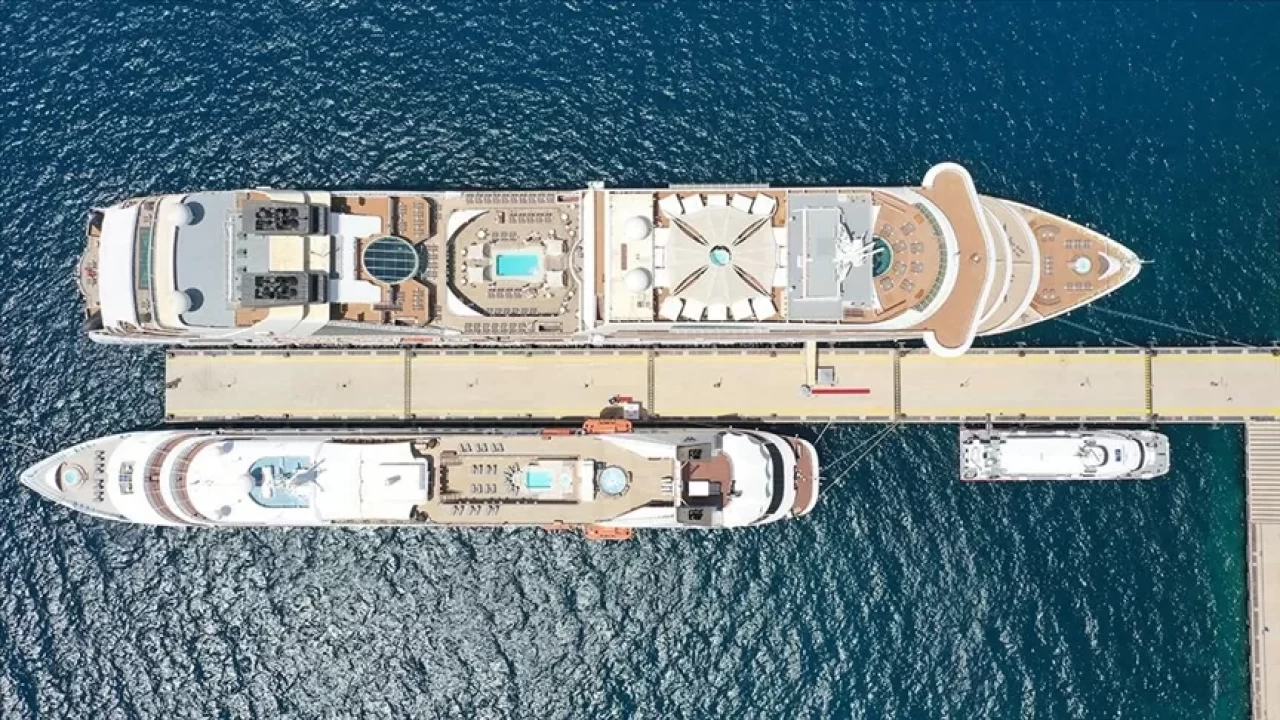 Muğla’ya kruvaziyer turizminde rekor: 162 gemiyle 227 bin turist geldi