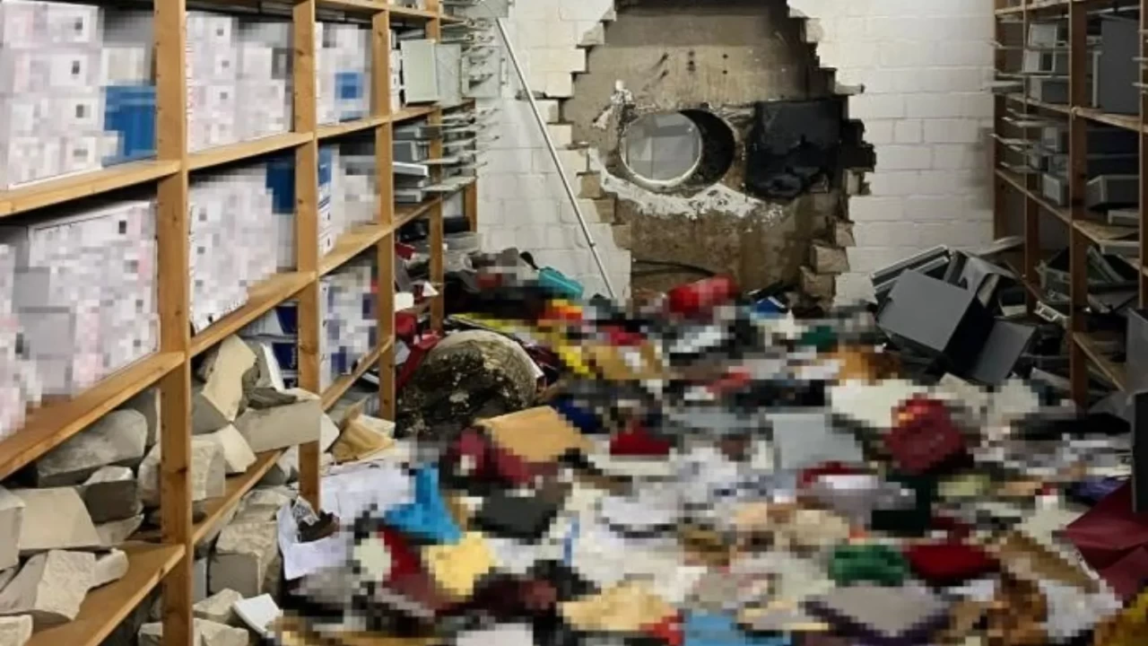 Noel tatilinde filmleri aratmayan banka soygunu