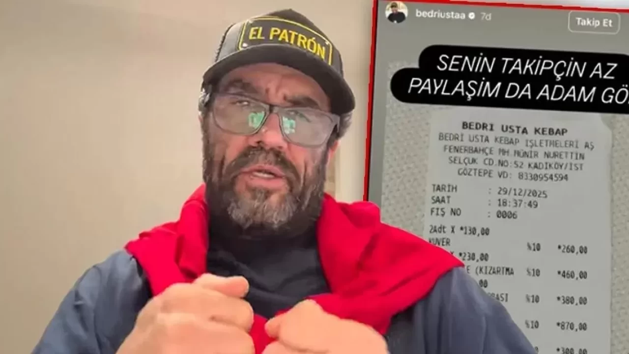 Takipçin az  paylaşımı gündem olmuştu! Bedri Usta hakkında yeni gelişme