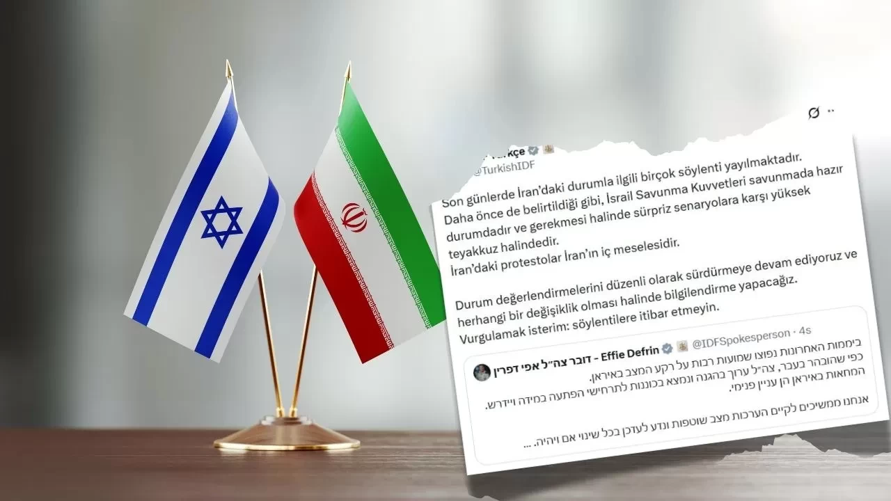 İsrail ordusundan İran’daki protestolara ilişkin açıklama