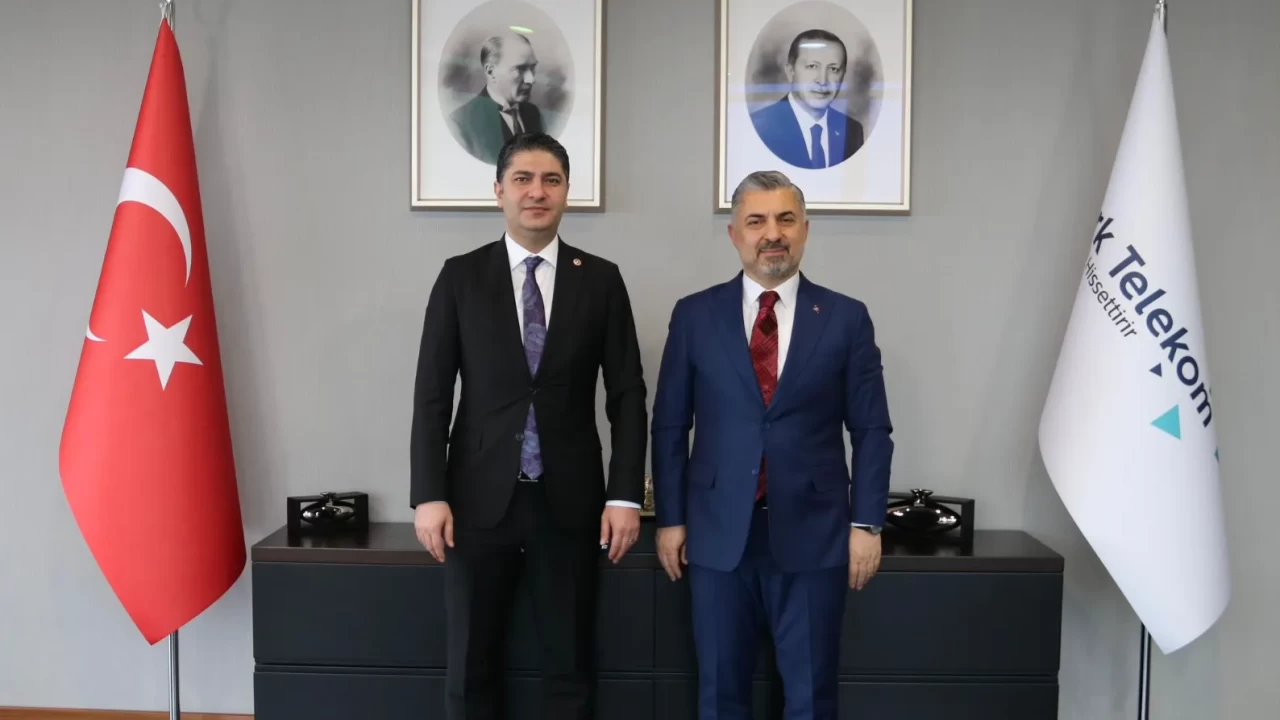 MHP’li İsmail Özdemir’den Türk Telekom’a ziyaret: 'İnancımız tamdır'