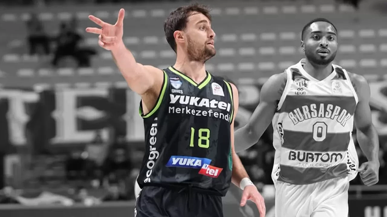 Merkezefendi Belediyesi uzatmada kazandı | Maç Sonucu Bursaspor Basketbol 103-107 Merkezefendi Belediyesi