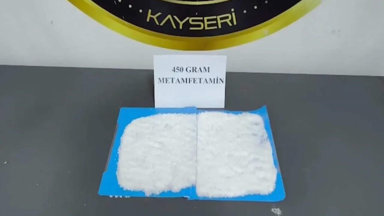 Kayseri'de yasaklı madde operasyonu! 1 kişi tutuklandı