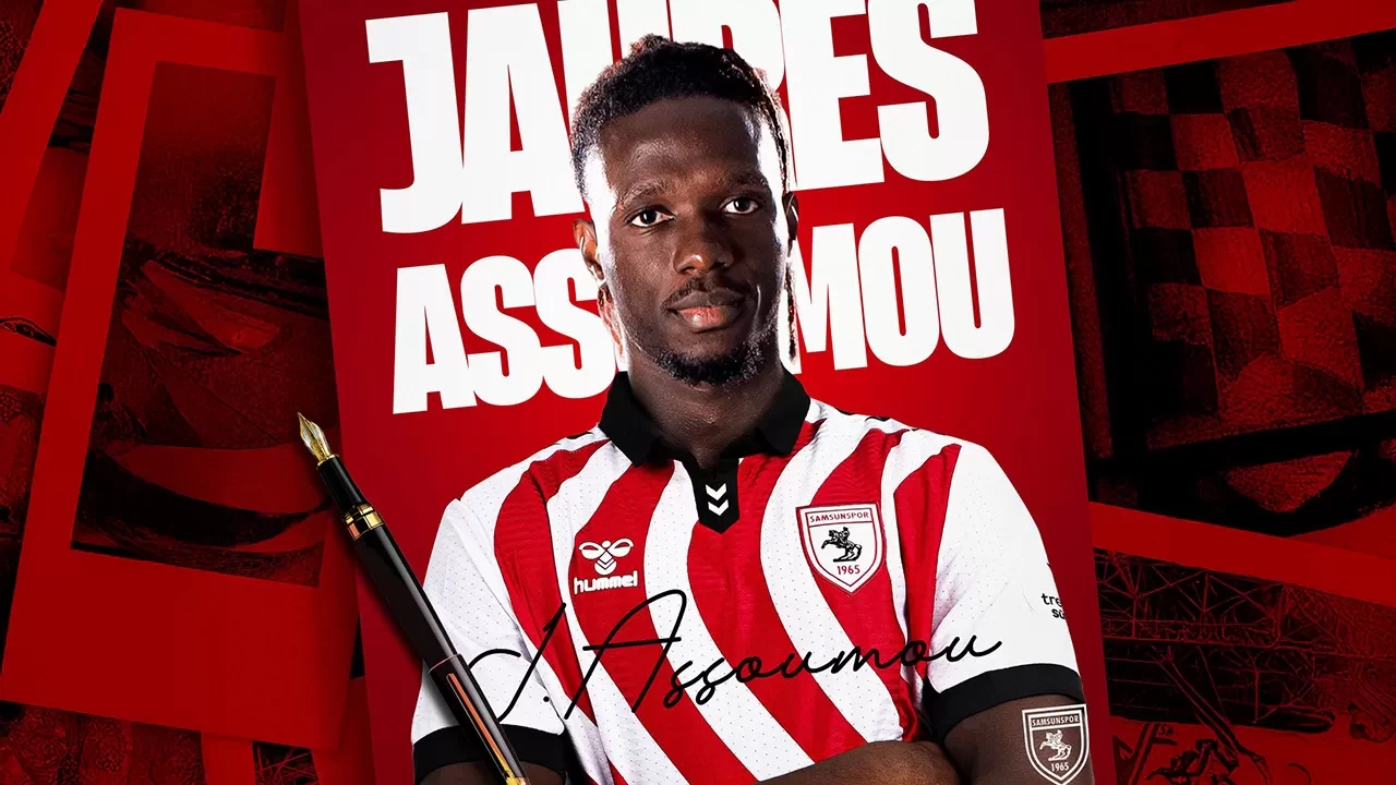Samsunspor, Kouadou Jaures Assoumou’yu kadrosuna kattı