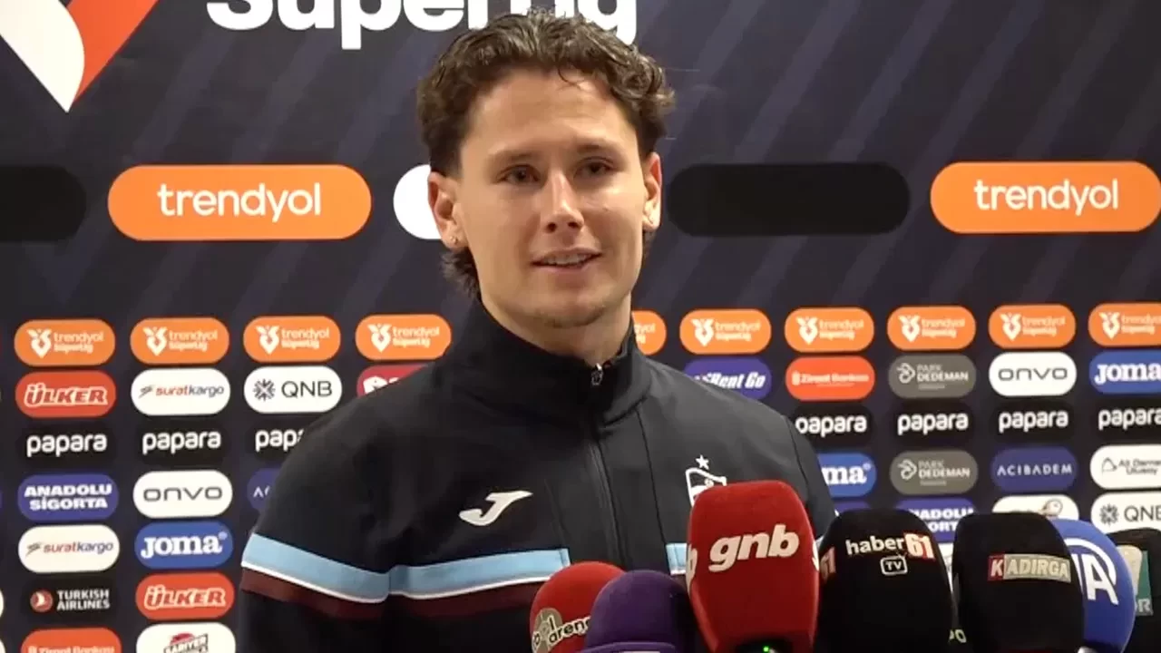 Mathias Lovik'ten ilk maç sonrası itiraf: “Trabzonspor taraftarının atmosferi çok özel”