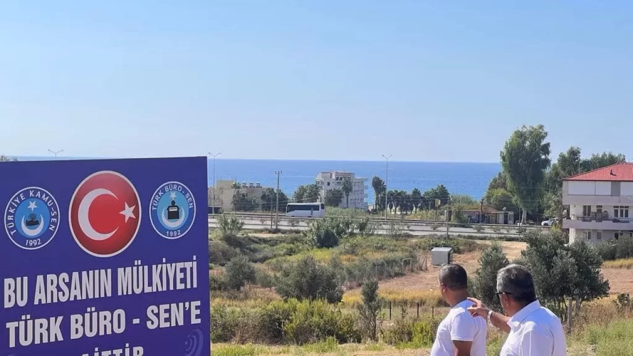 Türk Büro-Sen, Antalya’da eğitim ve sosyal tesis projesinin temelini atıyor