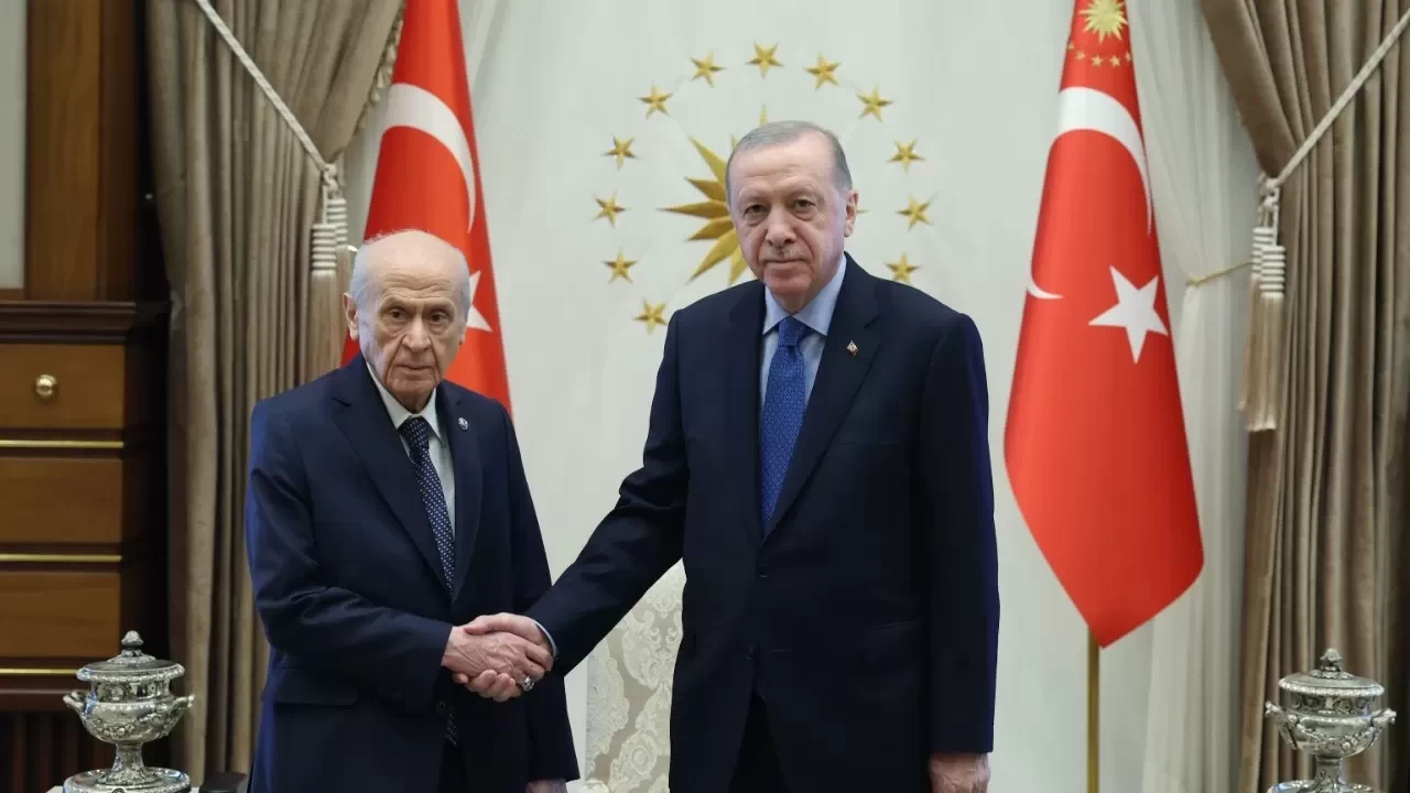 Cumhurbaşkanı Erdoğan ve MHP Lideri Bahçeli görüşmesi başladı