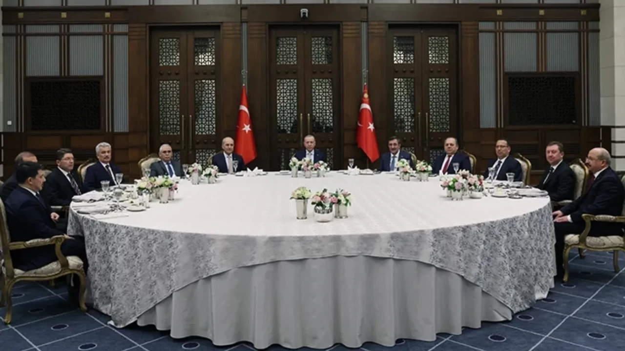 Cumhurbaşkanı Erdoğan yasama, yürütme ve yargı organlarının temsilcileriyle bir araya geldi
