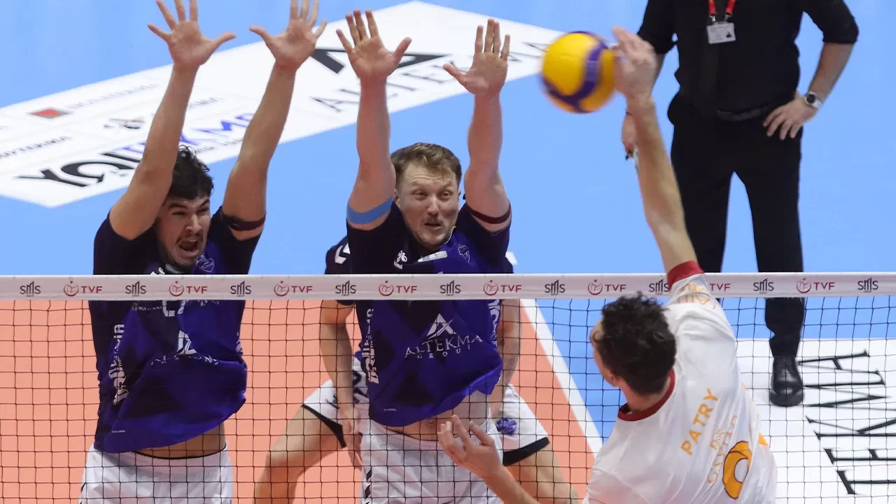 Efeler Ligi’nde Galatasaray, Altekma deplasmanında kazandı