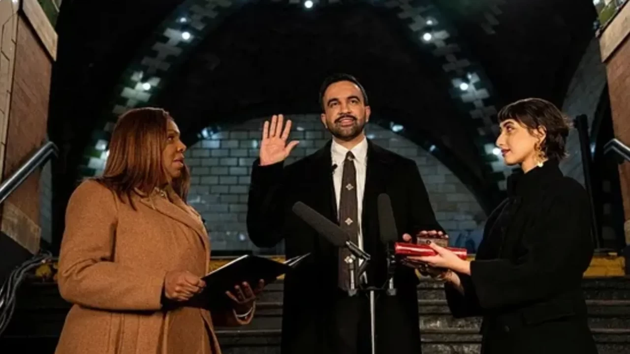 New York’un yeni Belediye Başkanı Zohran Mamdani göreve başladı