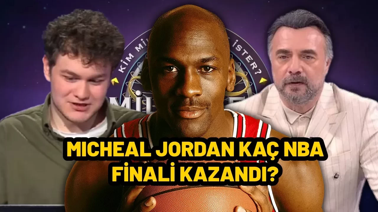 Kariyeri boyunca toplam altı NBA finaline çıkan Micheal Jordan bunların kaçını kazanmıştır?