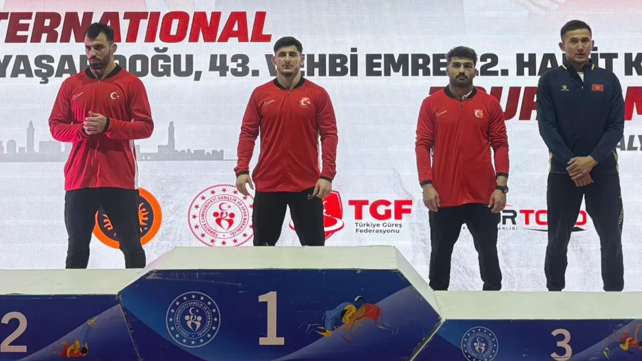 Uluslararası Yaşar Doğu, Vehbi Emre ve Hamit Kaplan Güreş Turnuvası tamamlandı