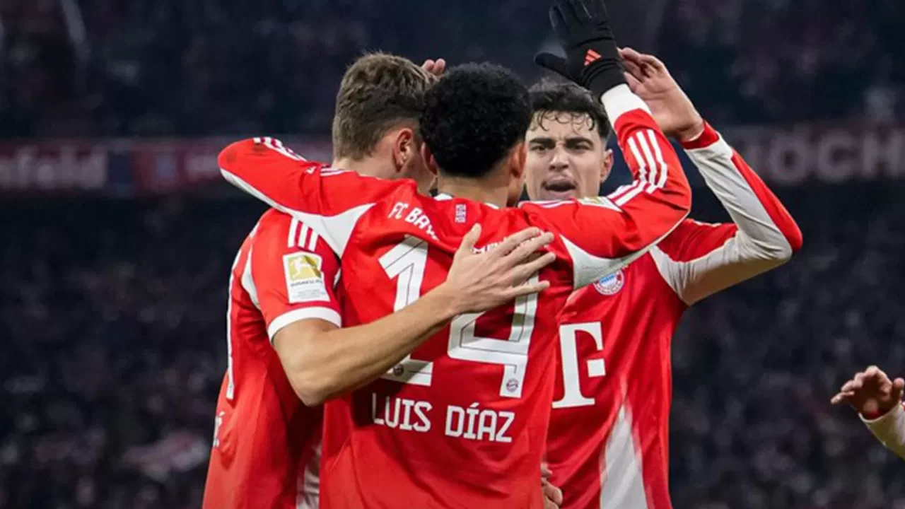 Bundesliga'da Bayern Münih’ten gol şov: Wolfsburg’a 8 gol