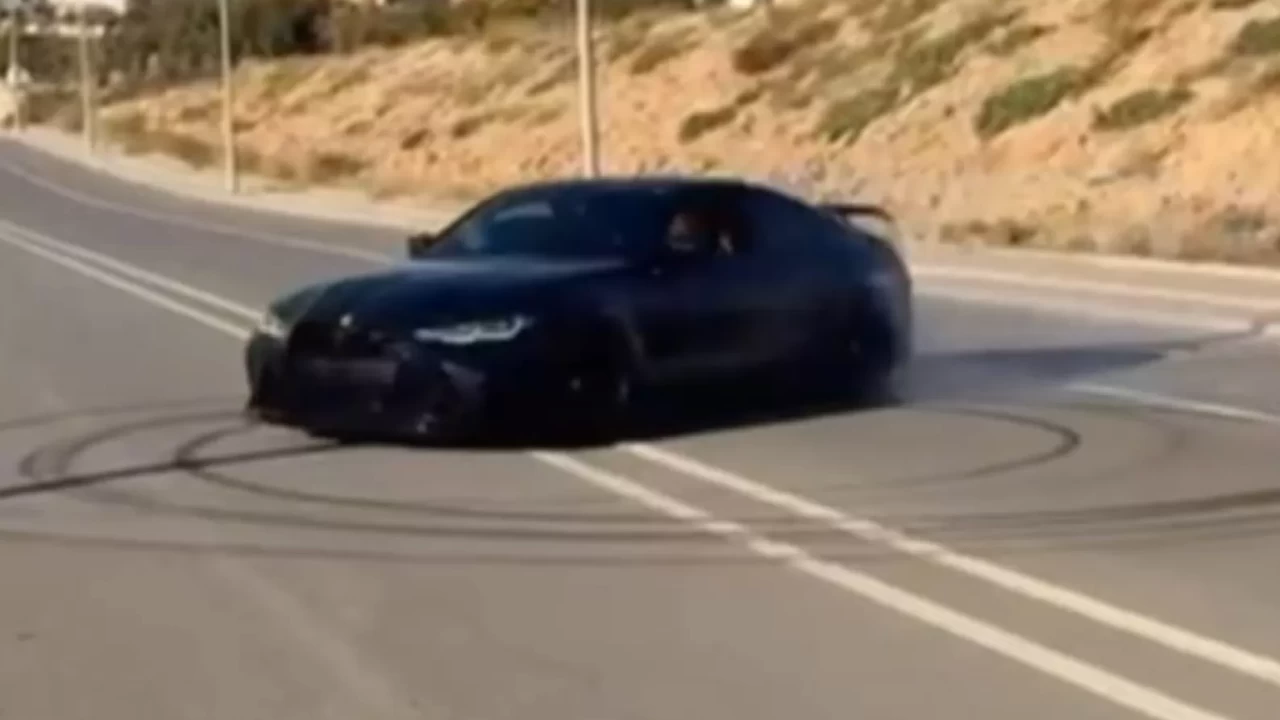 Mersin’de drift atan sürücüye 58 bin TL ceza