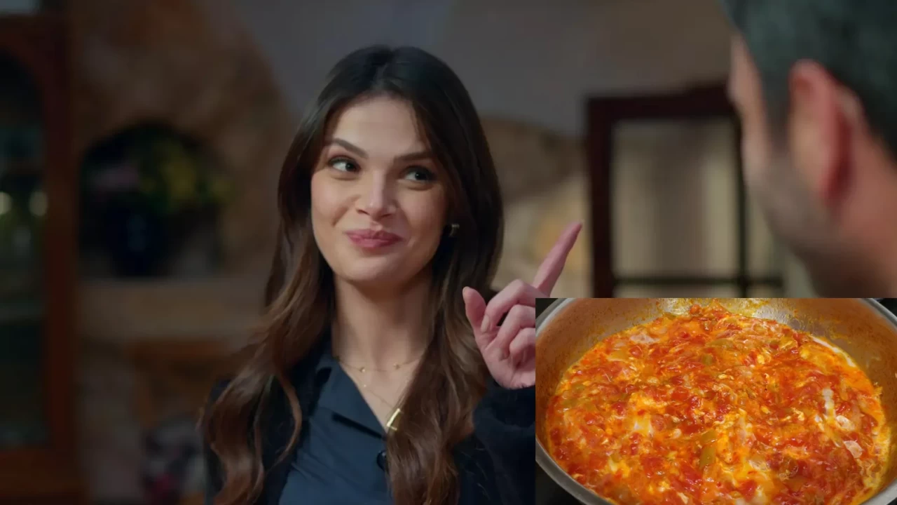 Soğanlı menemen tarifi! Uzak Şehir menemen sahnesi olay oldu