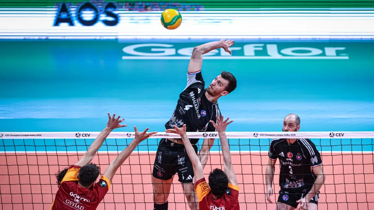 Halkbank, Galatasaray'ı 3-2 ile mağlup etti