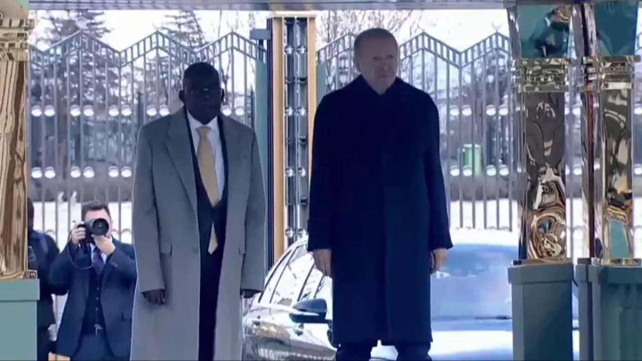 Nijerya lideri Tinubu Ankara'da!