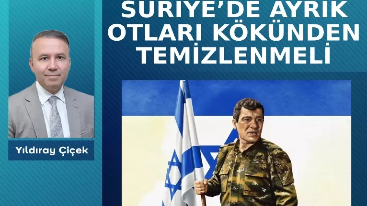 Suriye’de ayrık otları kökünden temizlenmeli