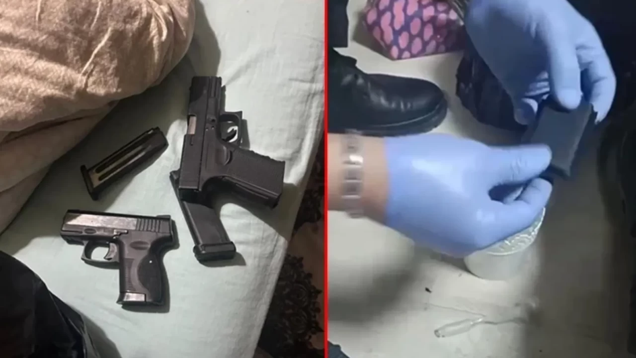 Bursa'da  Baron Abla ya pizzacı kuryeli baskın! Polis film gibi operasyonla çökertti