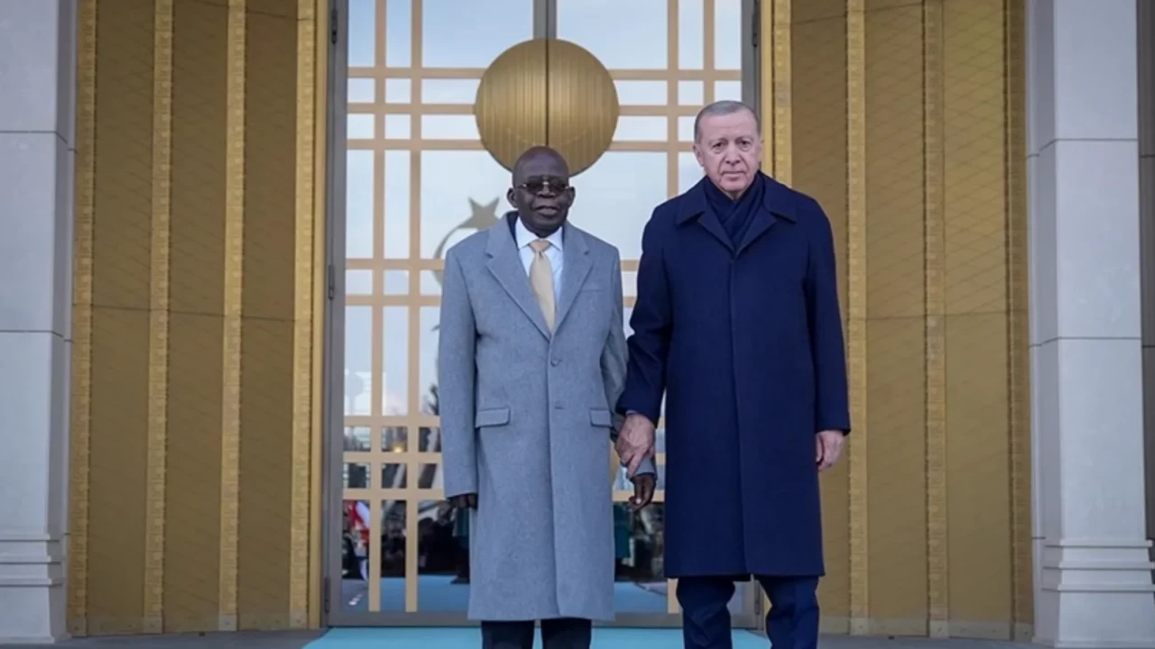 Nijerya Cumhurbaşkanı Tinubu Ankara'da! Cumhurbaşkanı Recep Tayyip Erdoğan'dan önemli açıklamalar