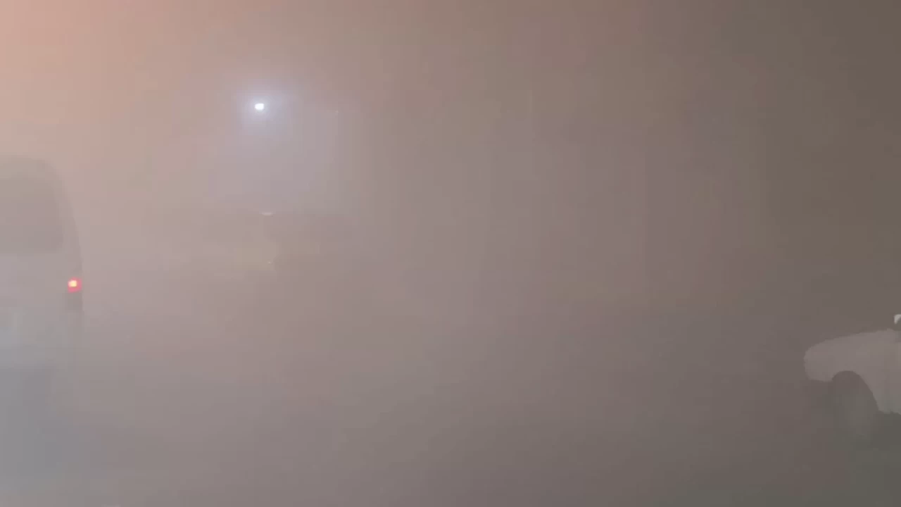 Kahramanmaraş'ta yoğun sis! Görüş mesafesi alarm seviyesinde