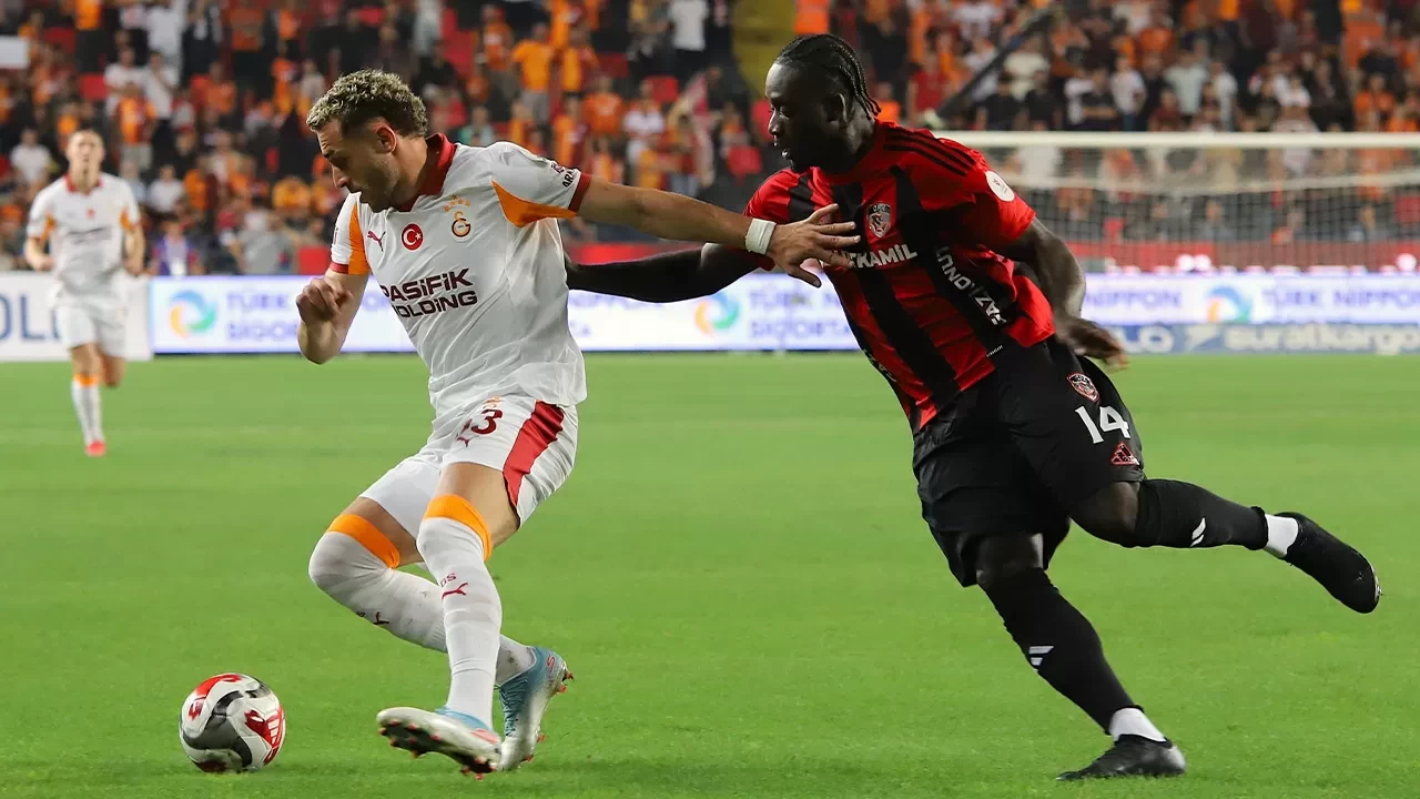 Süper Lig'de Galatasaray-Gaziantep FK maçının ilk 11'leri belli oldu