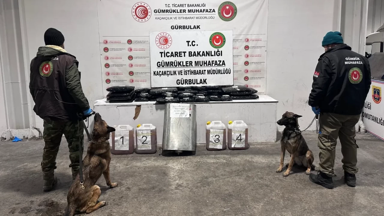 1 milyar 945 milyon liralık narkotik operasyon: Gümrükler Muhafaza’dan büyük darbe