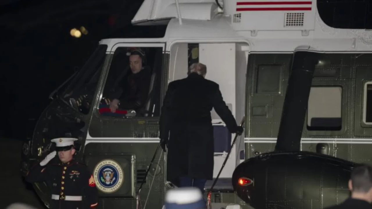 ABD Başkanı Trump'ın uçağında havadayken arızalandı!