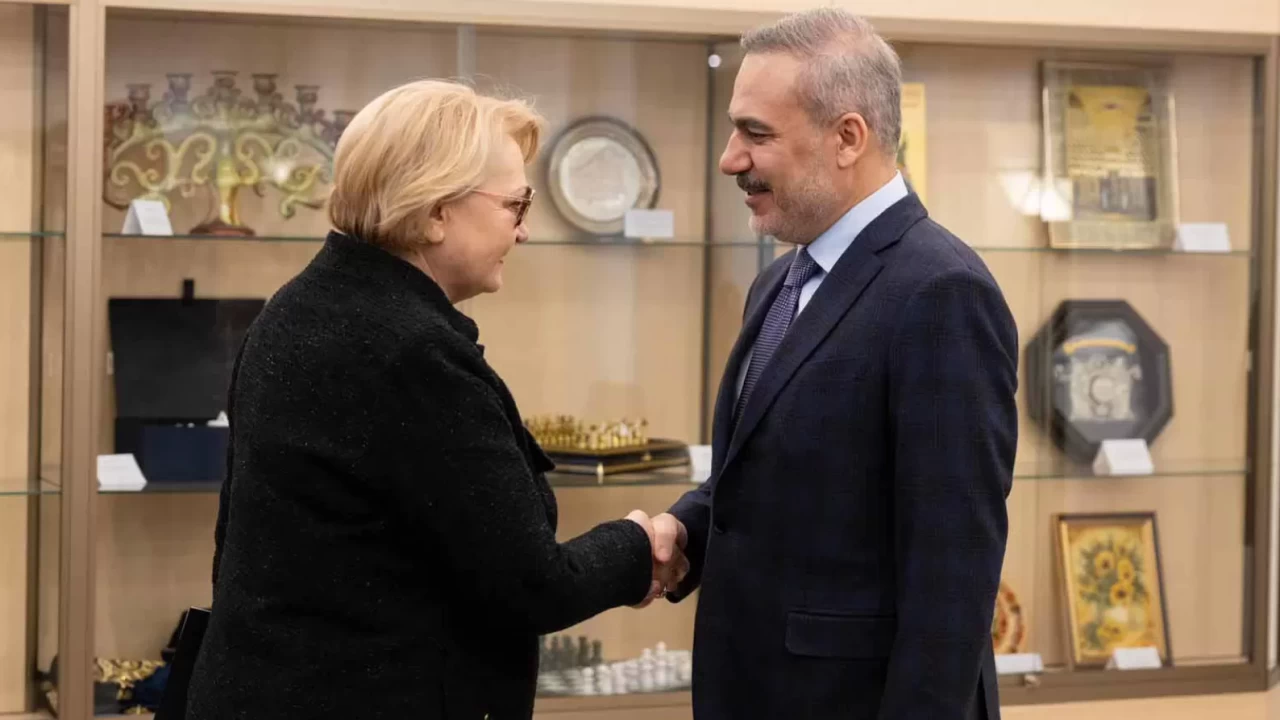 Bakan Fidan, Litvanya Meclis Başkan Yardımcısı Budbergyte ile görüştü