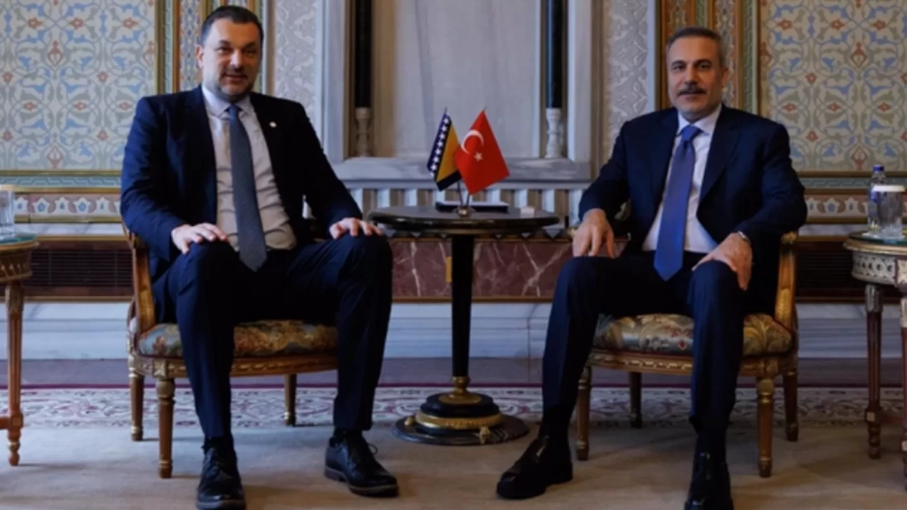 Dışişleri Bakanı Fidan, Bosna Hersek Dışişleri Bakanı Konakovic ile görüştü