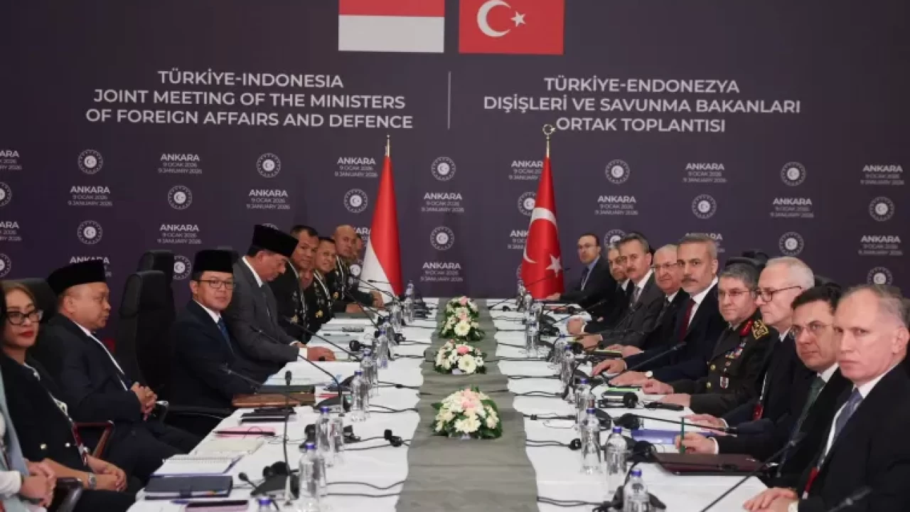 Hakan Fidan Endonezya Dışişleri Bakanı ile görüştü