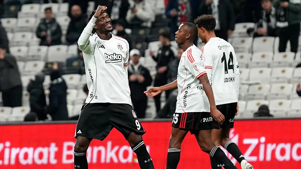 Beşiktaş, Türkiye Kupası'nda ikide iki ile yoluna devam etti | Beşiktaş 3-0 Ankara Keçiörengücü