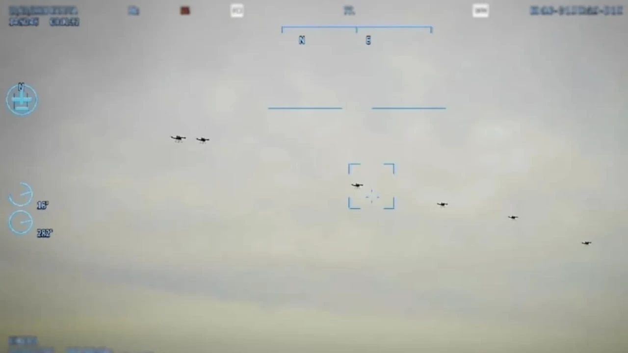 Göklerden gelen ölümcül sürü! Dünya bu teknolojiyi konuşacak