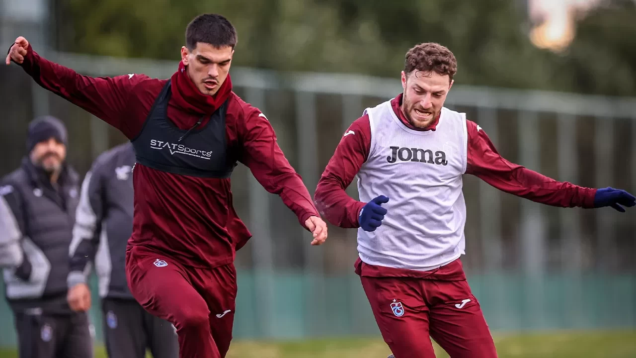 Trabzonspor Süper Lig'deki Kocaelispor maçı hazırlıklarına başladı