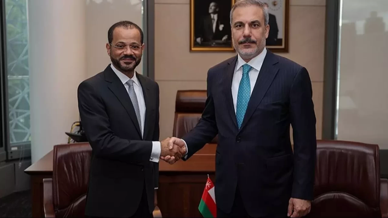 Bakan Fidan, Ummanlı mevkidaşı Busaidi ile görüştü