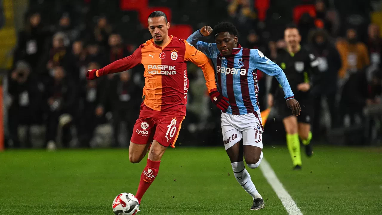 Galatasaray-Trabzonspor maçından öne çıkan notlar