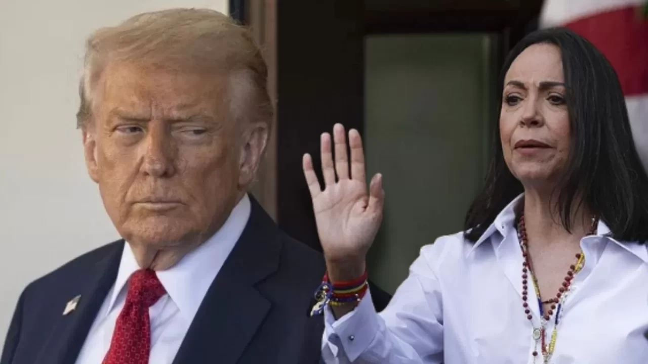 Venezuelalı muhalif lider Machado, Nobel Ödülü'nü Trump'a verdi