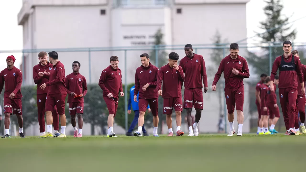 Trabzonspor, Türkiye Kupası'ndaki Fethiyespor maçı hazırlıklarını tamamladı