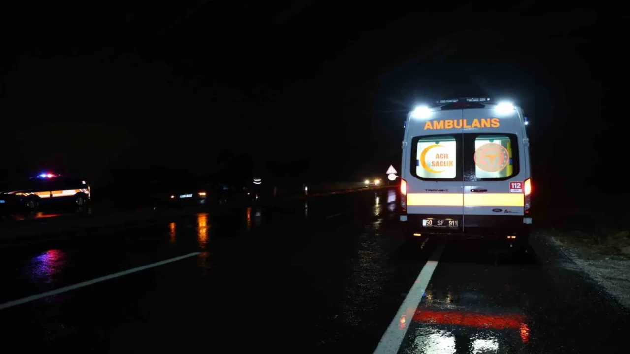 Nevşehir’de su birikintisi kazaya yol açtı! Savrul…