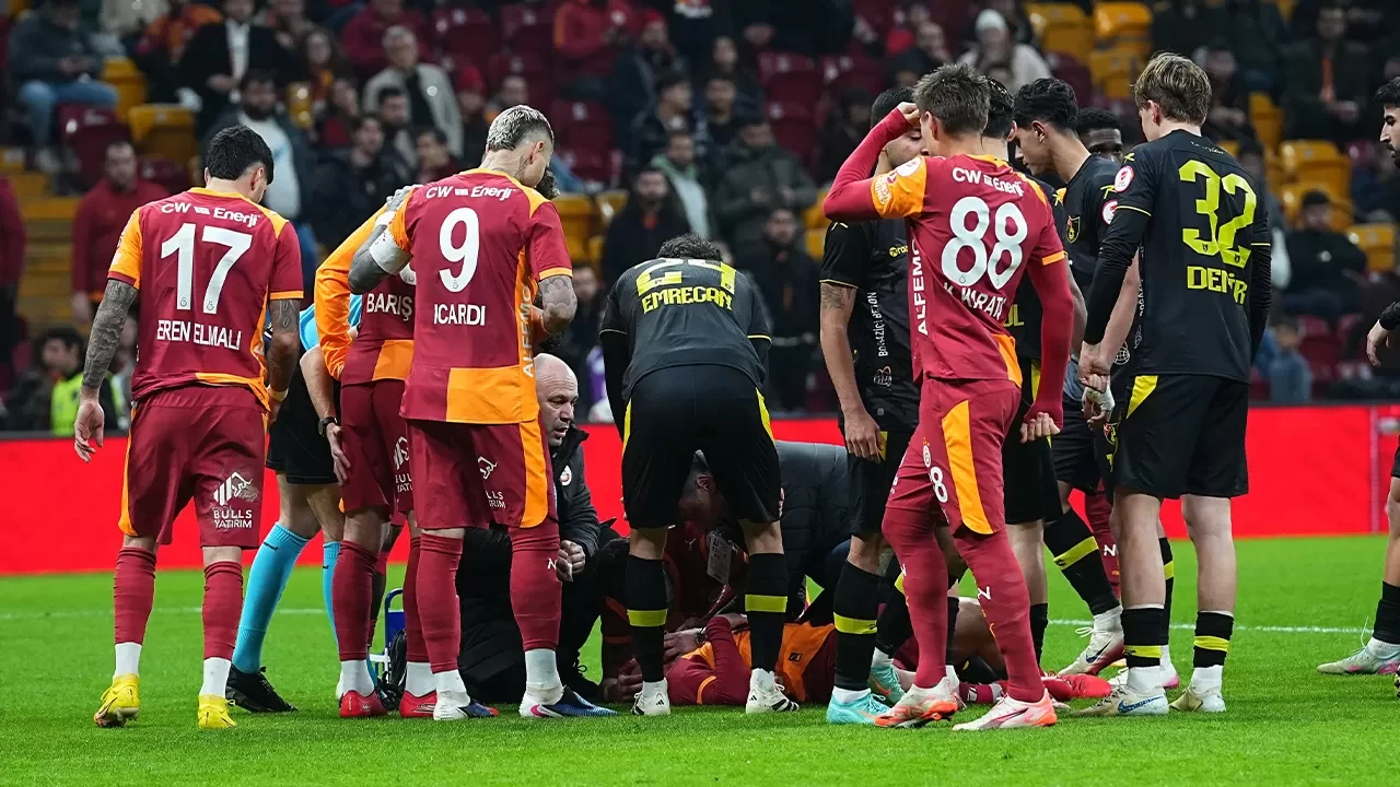 Ahmed Kutucu Galatasaray taraftarlarını korkuttu: Türkiye Kupası'nda talihsiz sakatlık