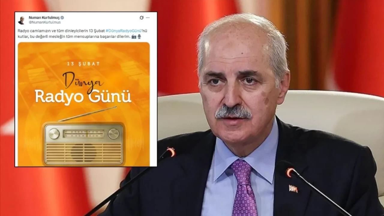 TBMM Başkanı Kurtulmuş'tan 'Radyo Günü' paylaşımı: Bu değerli mesleğin mensuplarına başarılar dilerim