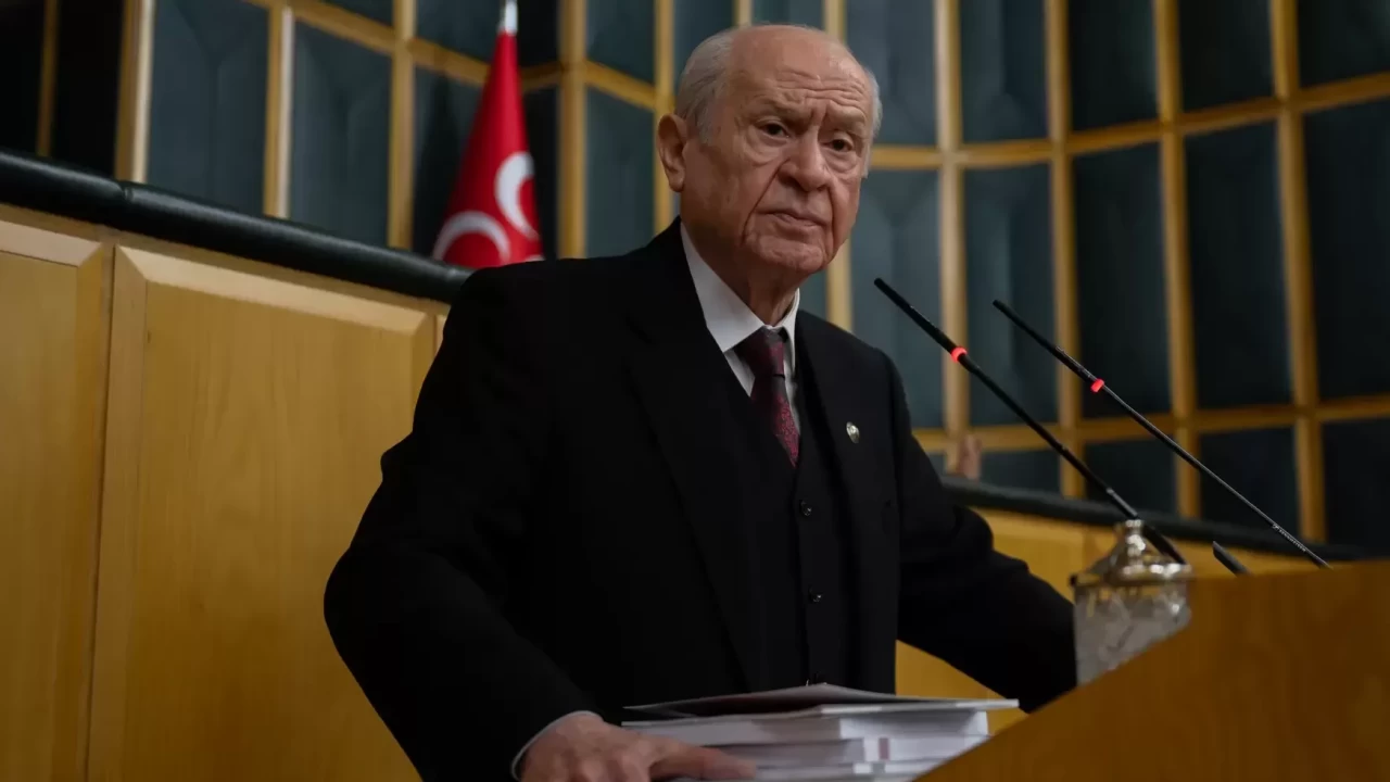 MHP Lideri Devlet Bahçeli grup toplantısında önemli açıklamalarda bulunuyor