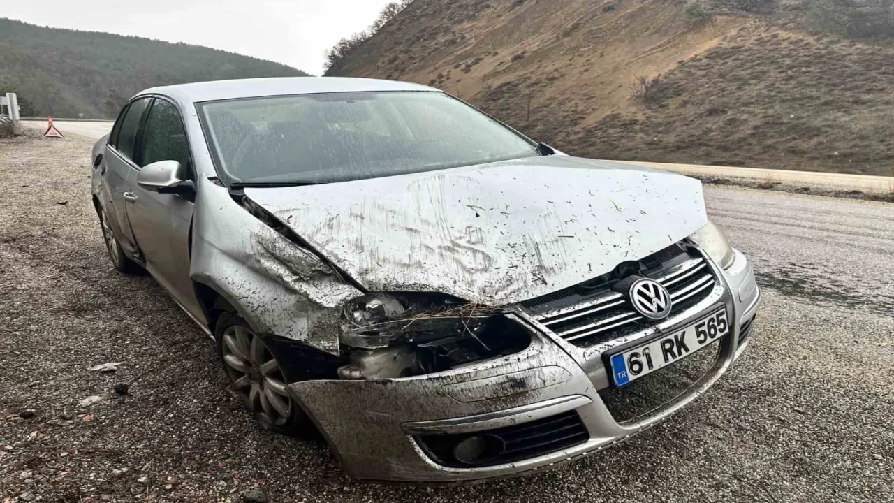 Kastamonu’da korkutan kaza! kayak merkezine gitmek için yola çıkmışlardı