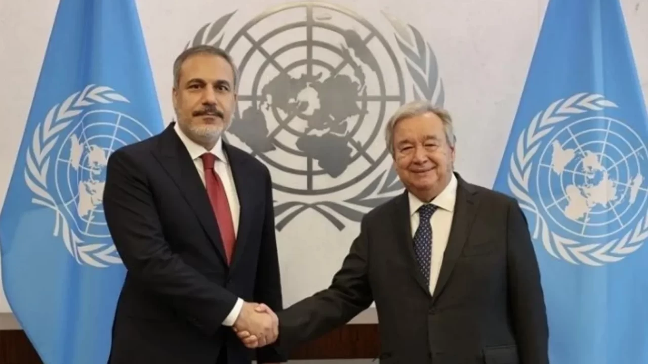 Dışişleri Bakanı Hakan Fidan’dan kritik diplomasi trafiği! BM Genel Sekreteri Guterres ile bölgesel krizleri görüştü